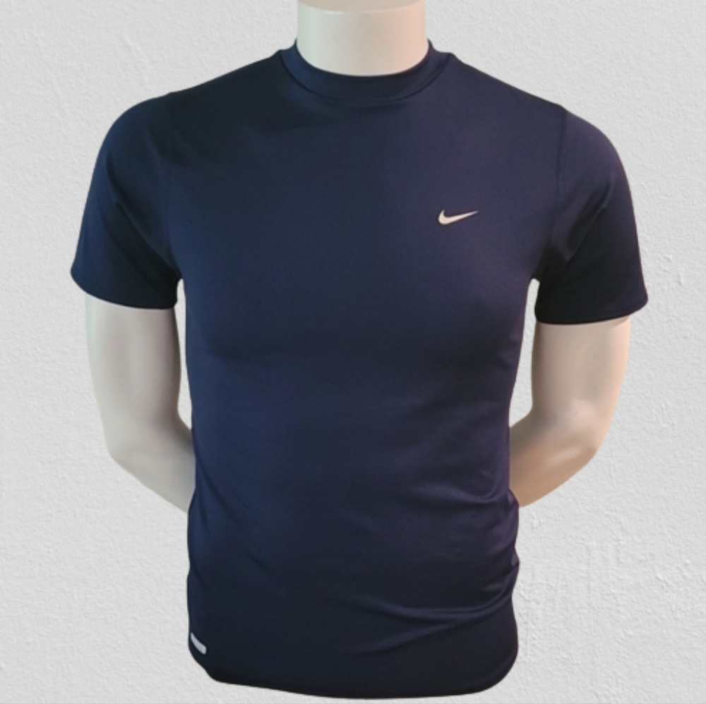 Nike Dri Fit Performance Tee Shirt Large Blue